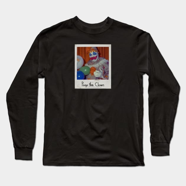 Pogo the Clown Long Sleeve T-Shirt by vhsisntdead